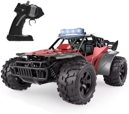 High-Speed RC Car for Kids – 2.4GHz Remote Control Racing Truck, All-Terrain Off-Road Vehicle, Rechargeable Battery, Durable Design for Boys & Girls (Gray)