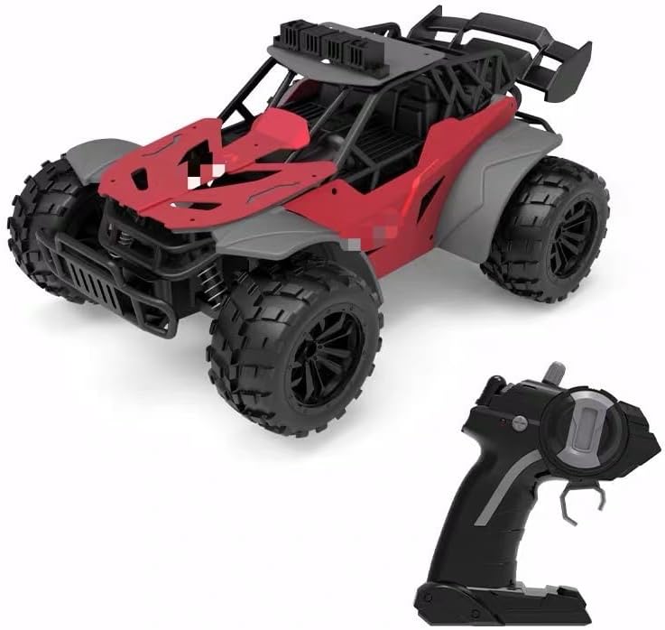High-Speed RC Car for Kids – 2.4GHz Remote Control Racing Truck, All-Terrain Off-Road Vehicle, Rechargeable Battery, Durable Design for Boys & Girls (Gray)