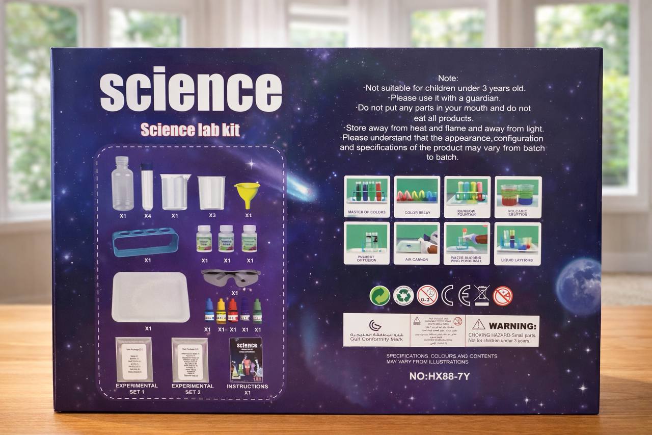 Super Scientist Lab – 125 Experiments | STEM Educational Science Kit