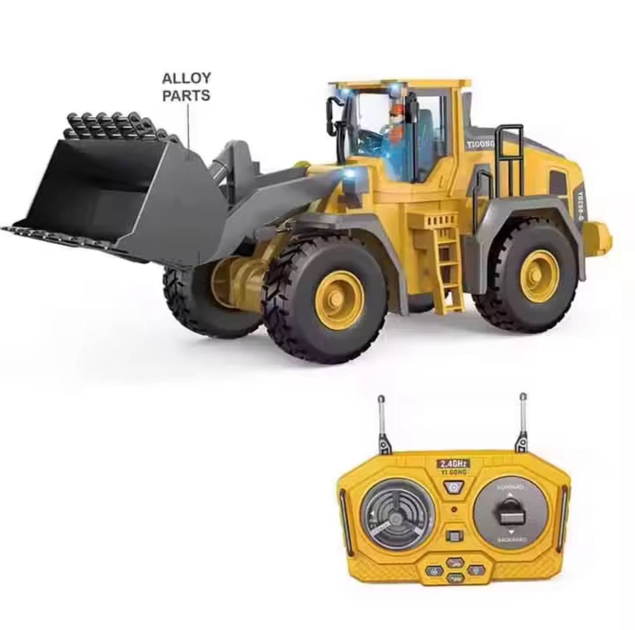 🚜 L2Life RC Front Loader Construction Vehicle – Remote Control Toy (Ages 8+)  Realistic Remote Control Construction Toy for Kids
