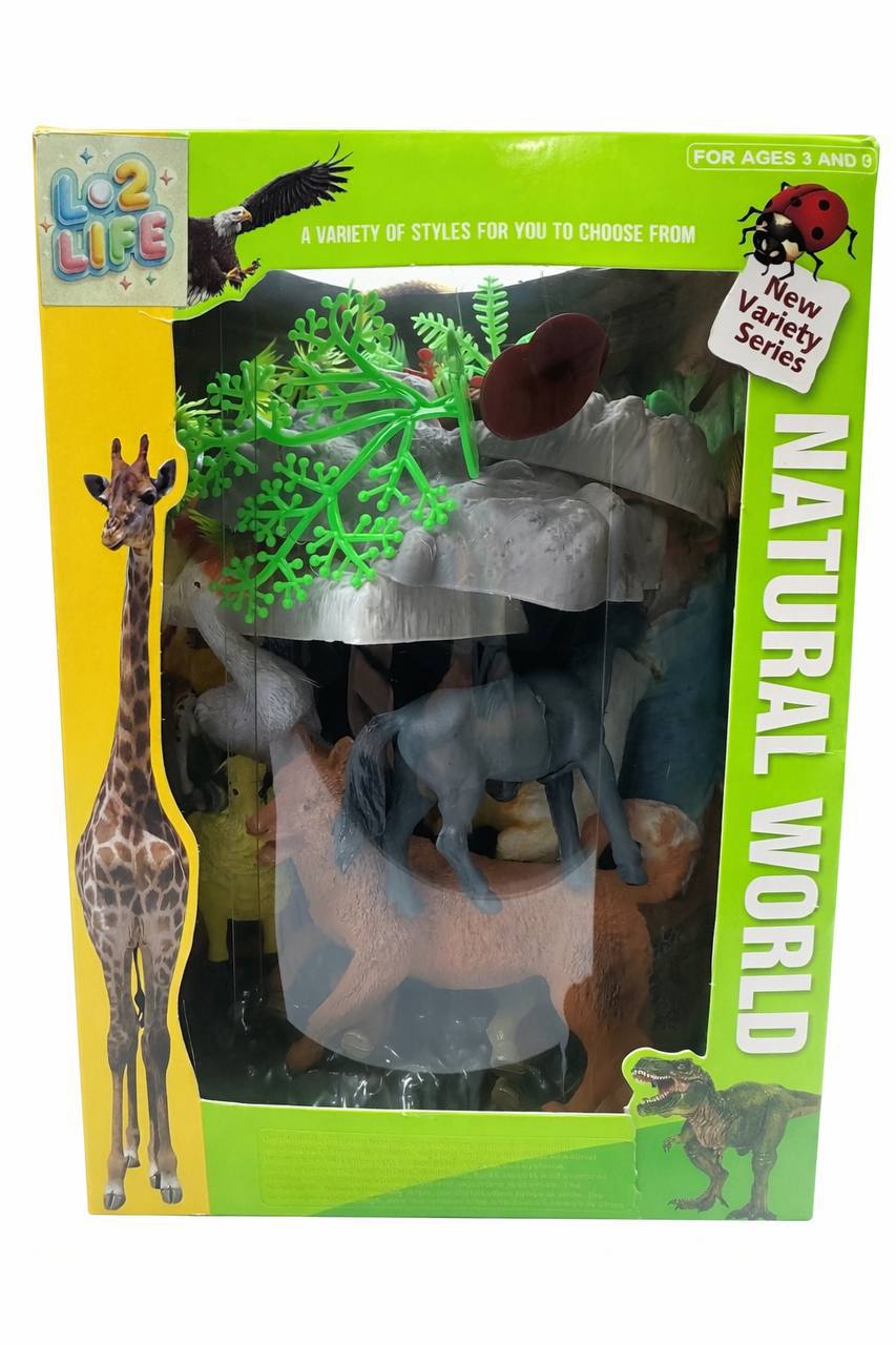 🚜🐄 Ultimate RC Farm Tractor Playset – 2 RC Tractors & Animal Farm Set