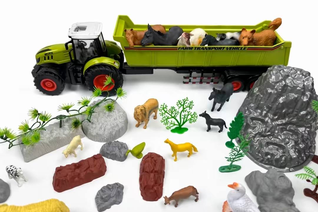 🚜 Farm Tractor & Animal Playset – Complete Farm Adventure Set