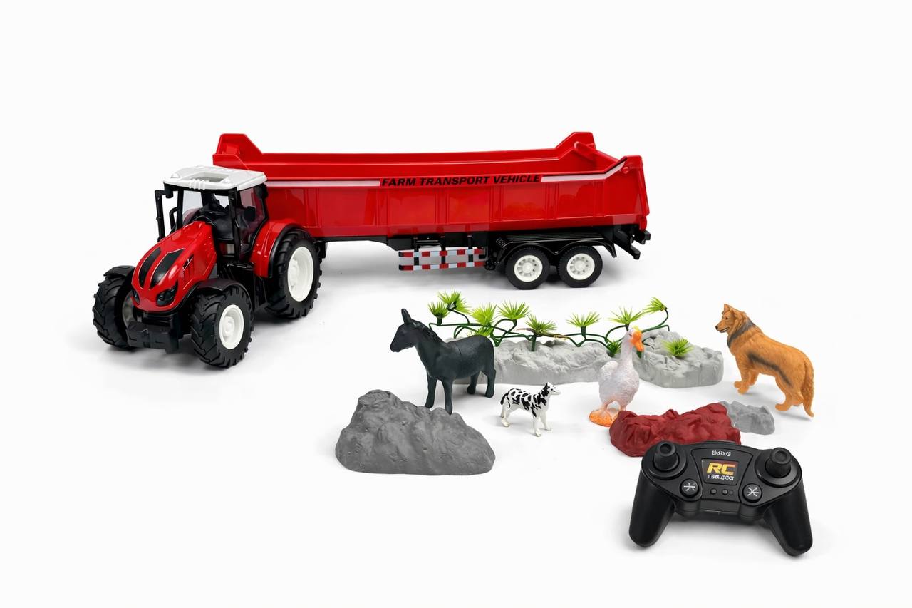 🚜 Farm Tractor & Animal Playset – Complete Farm Adventure Set